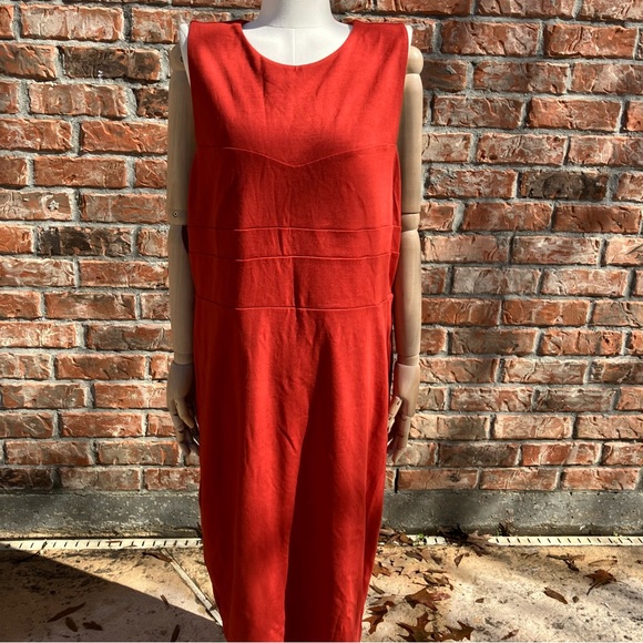 Express orange bodycon form fitting midi dress / XL / Excellent condition - Picture 3 of 17